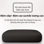 Ghế công thái học giá rẻ đệm cao su cao cấp có nâng hạ, Ghế xoay văn phòng tựa đầu 3D êm ái bảo vệ đốt cột sống lưng — ảnh 8