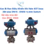 Van Bi Ren Điều Khiển Khí Nén KST Inox 304 size DN15 - DN50 + Limit Switch