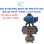 Van Bi Ren Điều Khiển Khí Nén KST Inox 304 size DN15 - DN50 + Limit Switch