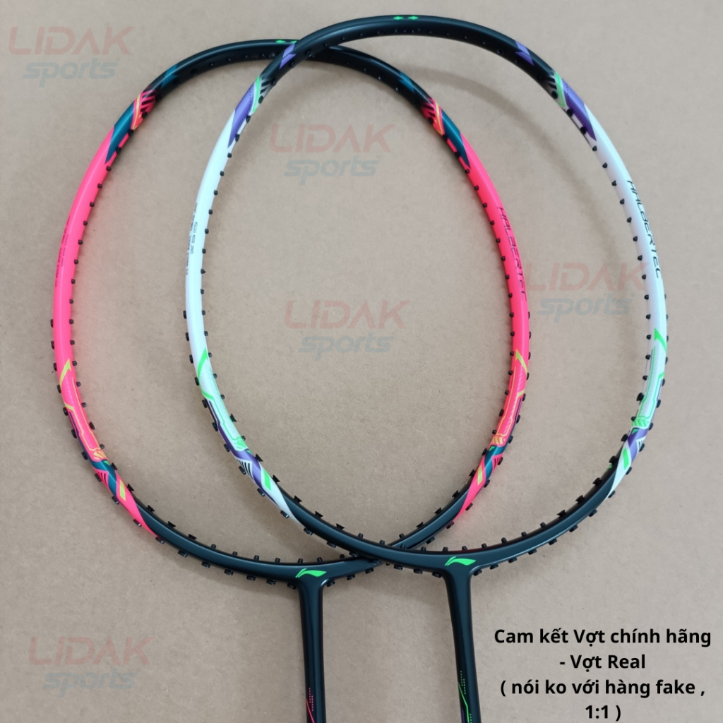 Ảnh Vợt cầu lông Lining Halbertec Motor chính hãng khung full carbon căng sẵn 10kg 11kg 12kg - LIDAK SPORT 3