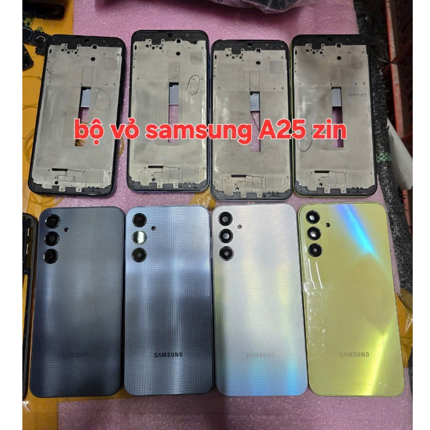 Bộ Vỏ Samsung A25 ZIN FULL KÍNH CAM - Hàng Chính Hãng