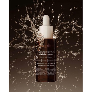 Tinh chất Ekseption Hyaluronic PHA Mixlab Serum giảm nếp nhăn và cải thiện độ đàn hồi cho da 75ml