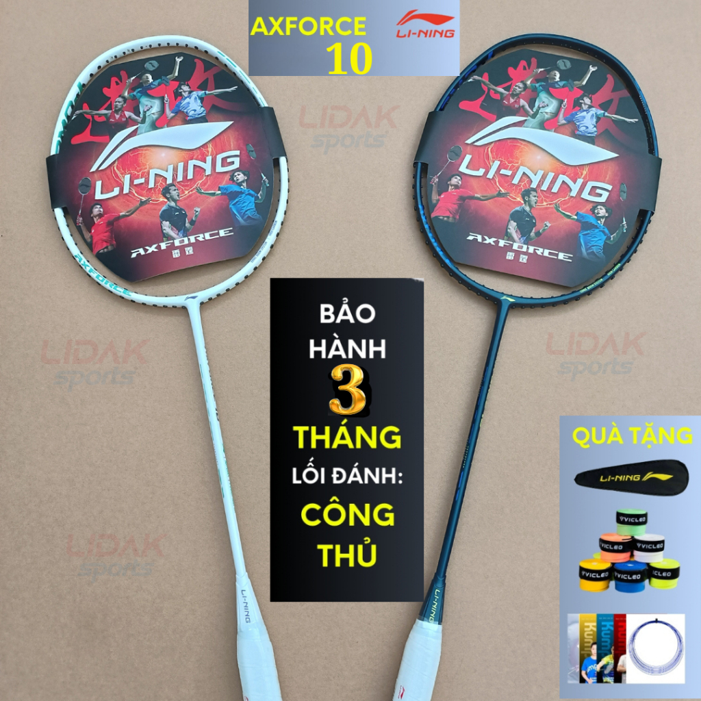 Ảnh Vợt cầu lông Lining Axforce 10 chính hãng khung full carbon căng sẵn 10kg 11kg 12kg - LIDAK SPORT 1