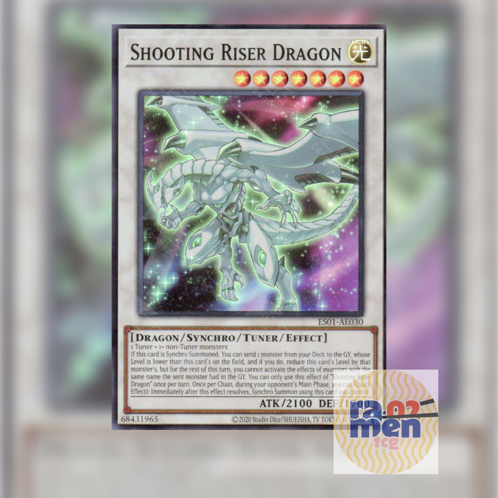 [Ramen02] Thẻ Yugioh Chính hãng - Shooting Riser Dragon - ES01-AE030 ...