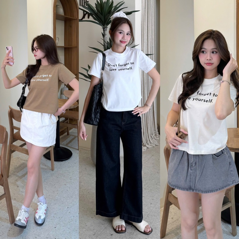 [RÁCH STORE] Áo Thun BBT - Dont forget | Shopee Việt Nam