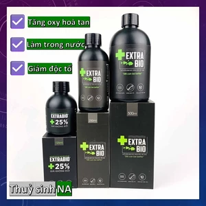Men Vi Sinh ExtraBio Làm Trong Nước Bể Cá, chai 125ml - 250ml