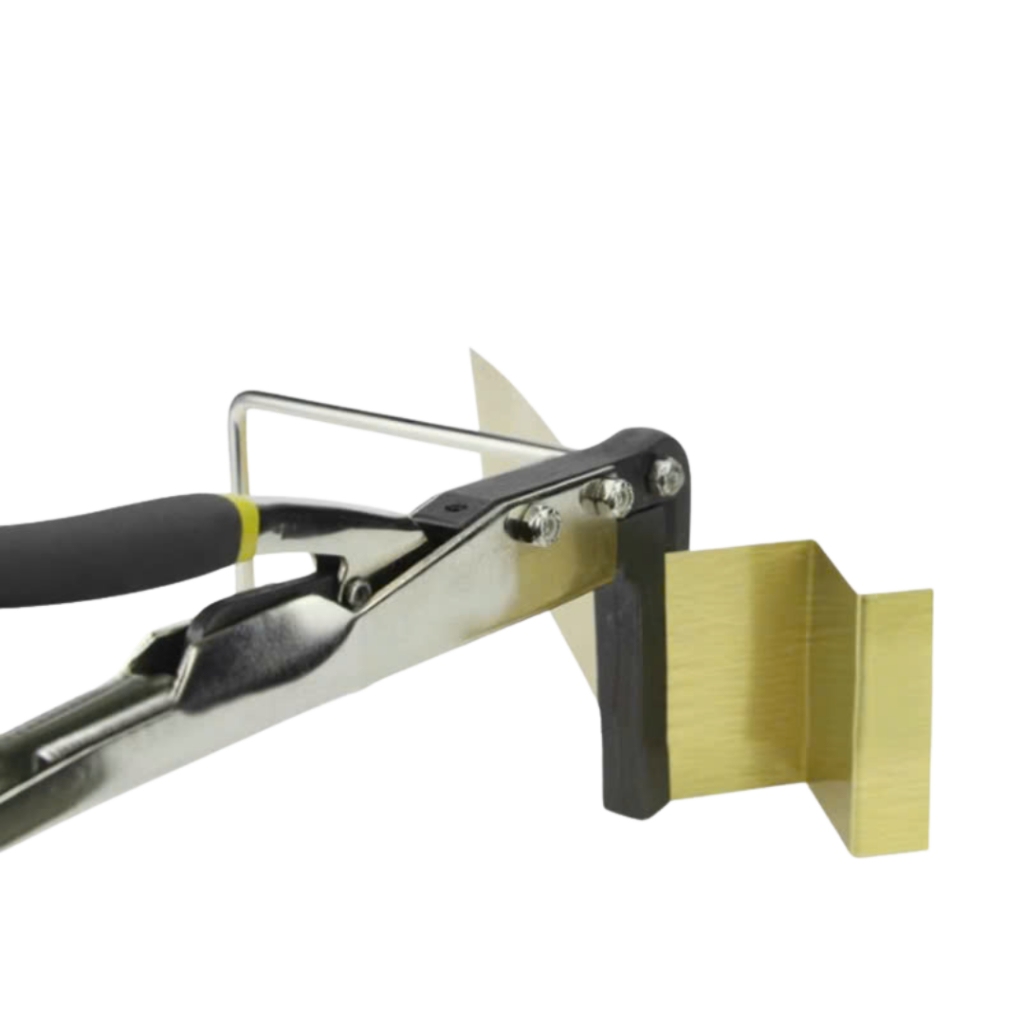 Kìm Uốn Chữ Nổi BEDO Uốn Chân Nhôm Inox Cao 8cm Dày 2mm Chính Xác Bền Đẹp Chuyên Dụng