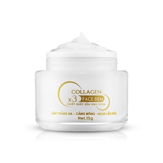 Kem Face Đêm - Sữa Ong Chúa 15g Collagenx3 Đông Anh Chính Hãng