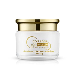 Kem Face Đêm - Sữa Ong Chúa 15g Collagenx3 Đông Anh Chính Hãng