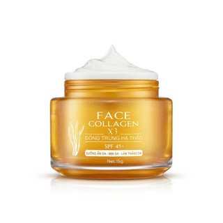 Kem Face Ngày - Cam Thảo 15g CollgenX3 Đông Anh Chính Hãng