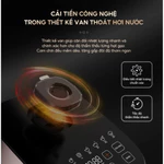 Nồi cơm điện tử cảm ứng AQUA RBC401R 1,5L - 10 chế độ nấu đa năng - BH đổi mới trong 1 năm — ảnh 4