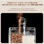 Nồi cơm điện tử cảm ứng AQUA RBC401R 1,5L - 10 chế độ nấu đa năng - BH đổi mới trong 1 năm — ảnh 5
