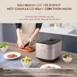 Nồi cơm điện tử cảm ứng AQUA RBC401R 1,5L - 10 chế độ nấu đa năng - BH đổi mới trong 1 năm — ảnh 7