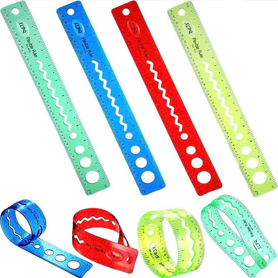 Thước kẻ dẻo cao cấp 20cm giá tốt Siêu Bền,Siêu Đẹp Cho Bé Học Tập
