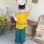 Bộ quần áo bé gái ÚT CƯNG, chất Gấm mềm mại cho bé, thoáng mát và thoải mái cho bé
