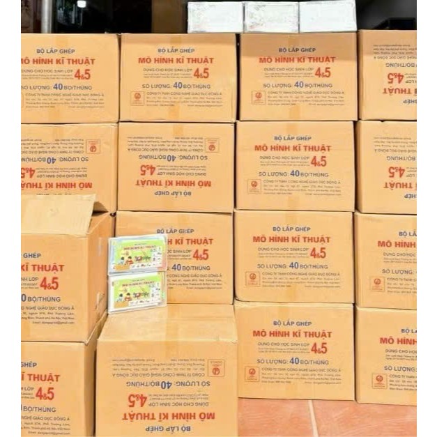 Bộ Lắp Ghép Mô Hình Kỹ Thuật lớp 4-5 mới nhất Hàng Đẹp