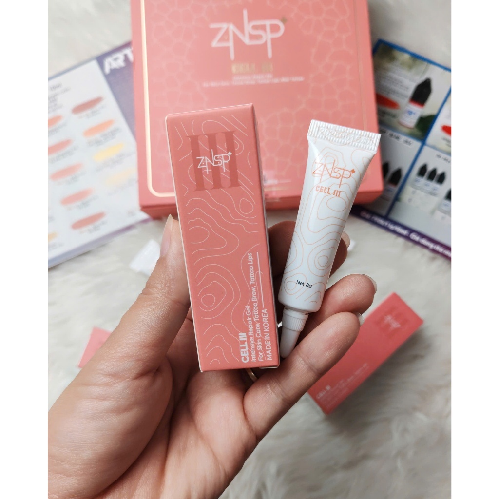 Dưỡng tế bào gốc ZNSP Cell 3 mới, dùng trong phun xăm thẩm mỹ
