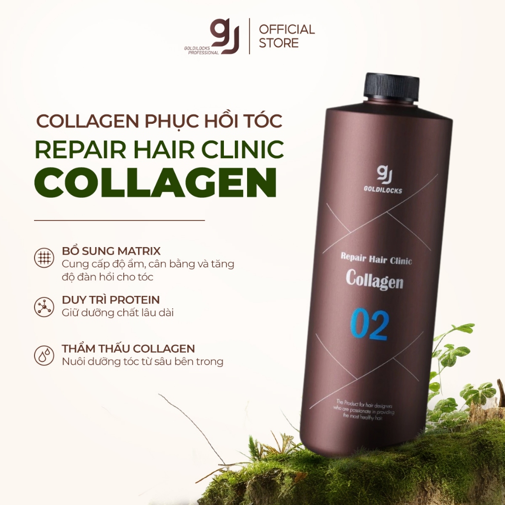 Collagen phục hồi tóc