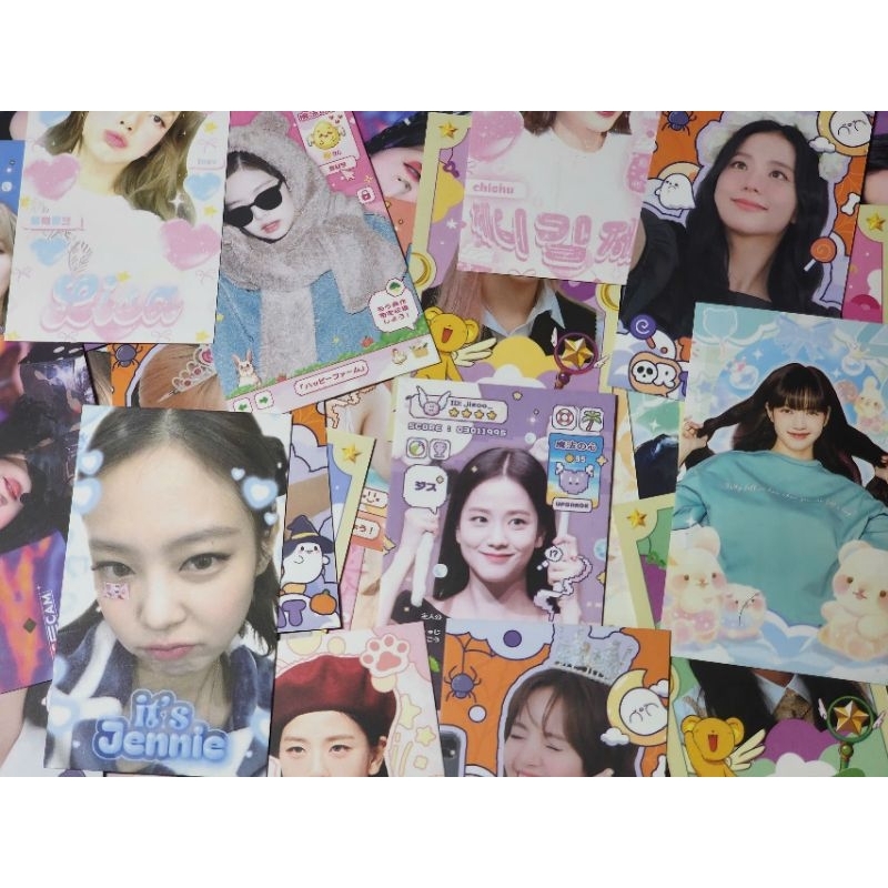 [BLACKPINK] SET 100C CARD DES MIX BLACKPINK | Shopee Việt Nam