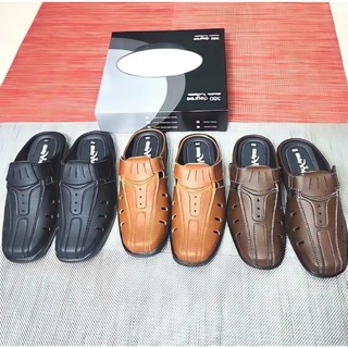 Giày nam không gót đục lỗ - giày lười trung niên size từ 38 đên 43 khâu đế chăc chắn thích hợp đi hằng ngày đóng hộp