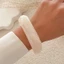 Vòng Tay Cỡ Lớn Size To Hình Học Acrylic Bất Đối Xứng Cá Tính Âu Mỹ MVTHH01