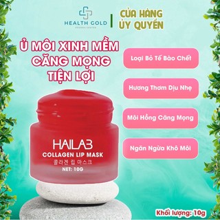 Son Dưỡng Môi Lựu Đỏ Collagen HaiLaB 10g – Giảm Thâm, Dưỡng Ẩm, Hồng Tự Nhiên, Căng Mọng