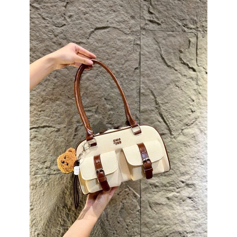 Túi Chio2nd đeo vai dễ thương thiết kế sang chảnh tặng kèm gấu - DK061