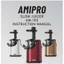 Máy Ép Chậm AMIPRO Công Suất 150W, Ép Kiệt Bã Giữ Trọn Dinh Dưỡng, Hàng Chính Hãng Chất Lượng Cao