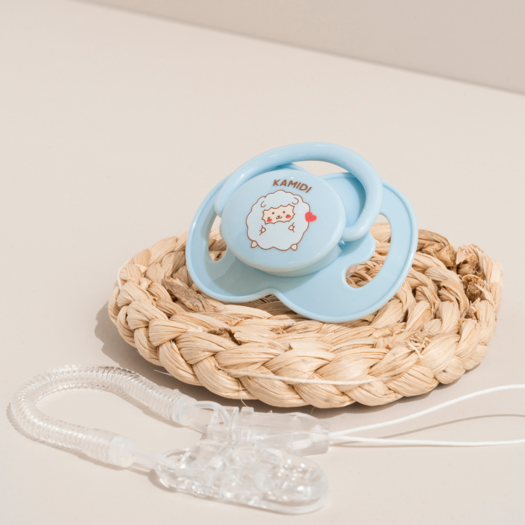 Kamidi Pacifier Núm Ti Ngậm Cao Cấp Cho Bé An Toàn Mềm Mại Giúp Bé Dễ Dàng Cai Bình Sữa