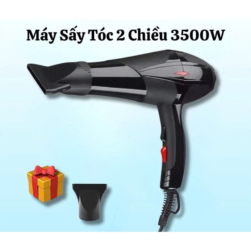 Máy Sấy Tóc 2 Chiều Nóng Lạnh Công Suất Lớn 3500W - Máy Sấy Tóc Tạo Kiểu Chuẩn Salon