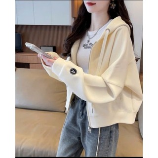 Áo Khoác Nỉ Nam Nữ Dây Kéo TRƠN Form ĐẸP Như Hình
