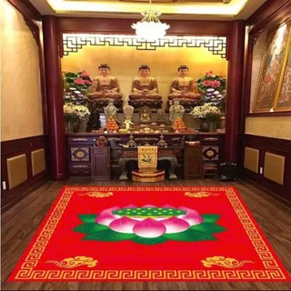 Thảm Trải Phật Đường Hình Hoa Sen Thanh Tịnh Nhiều Kích Thước Và Màu Sắc 2025