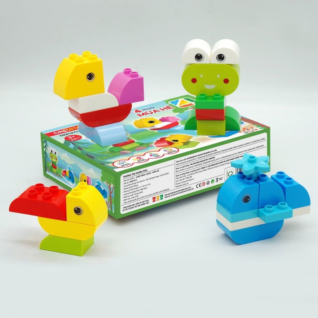 Ảnh Đồ Chơi Duka: Ghép Hình 4 Mùa: Xuân - Hè - Thu - Đông 2