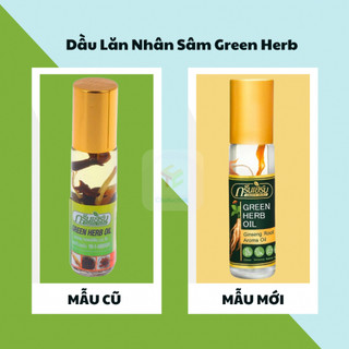 [Combo 12 chai] Dầu Nhân Sâm Ginseng Green Herb Oil Thái Lan - 8ml - SHOP DẦU DOKRAK