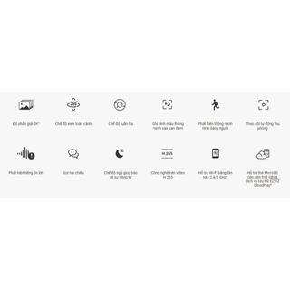 Camera Wifi trong nhà EZVIZ C6N PRO 3MP - Độ phân giải 2K - đàm thoại 2 chiều - Chính Hãng