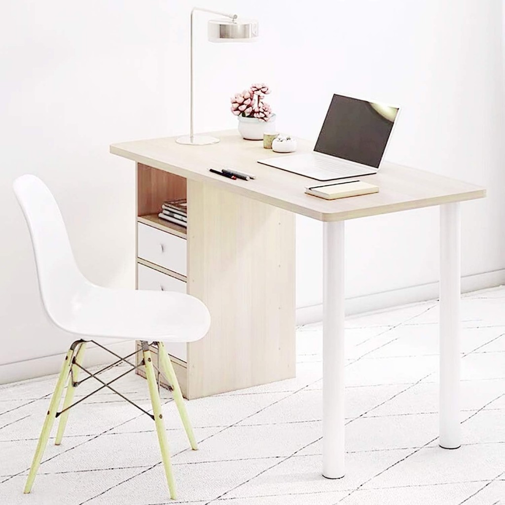 Bàn học có ngăn kéo, bàn làm việc văn phòng,bàn gỗ MDF phủ melamin cao cấp  HM509