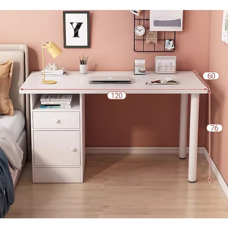 Bàn học có ngăn kéo, bàn làm việc văn phòng,bàn gỗ MDF phủ melamin cao cấp  HM509