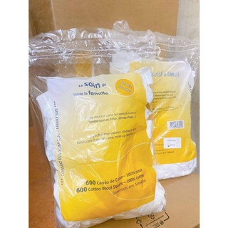 Bông Tẩy Trang Pháp Tetra Medical coton 600 miếng mềm mịn dùng cho cả gia đình