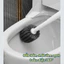 Bộ 2 Bàn Chải Vệ Sinh Toilet Cán Dài 360 Độ, Chổi Cọ Bồn Cầu Silicon Nhà Tắm Tiện Lợi 2 trong 1