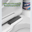 Bộ 2 Bàn Chải Vệ Sinh Toilet Cán Dài 360 Độ, Chổi Cọ Bồn Cầu Silicon Nhà Tắm Tiện Lợi 2 trong 1