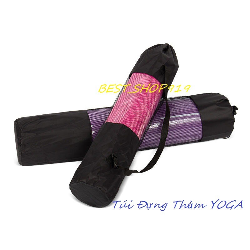 Túi đựng thảm yoga giúp gọn gàng, túi dây rút đựng thảm tập yoga