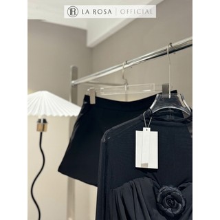 Set Nhún Ngực Đính Hoa Phối Lưới La Rosa Set Basic Phù Hợp Dự Tiệc Sang Chảnh, Dạo Phố Tiểu Thư S821