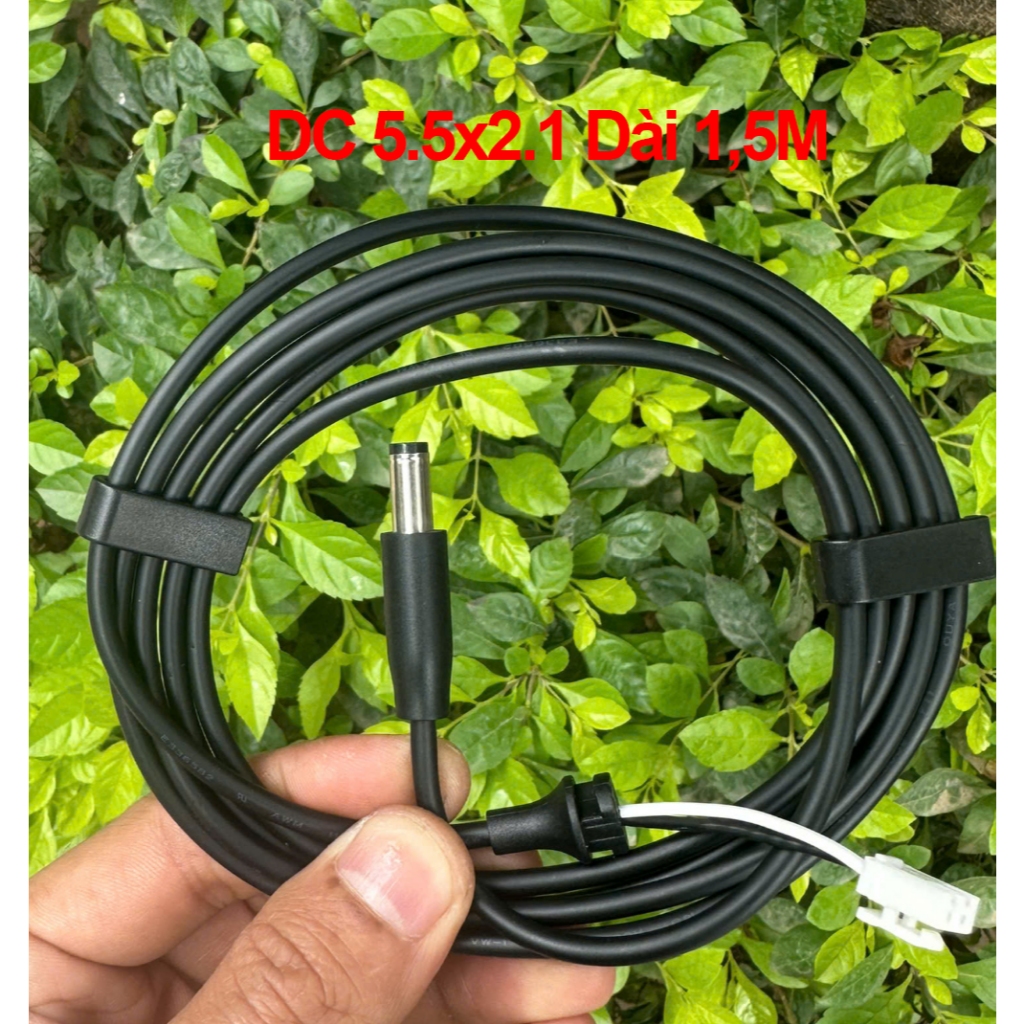Dây cáp cấp nguồn DC 5.5 2.5 2.1 3A dài 1.5M 1.8M Chất lượng cao chân ...