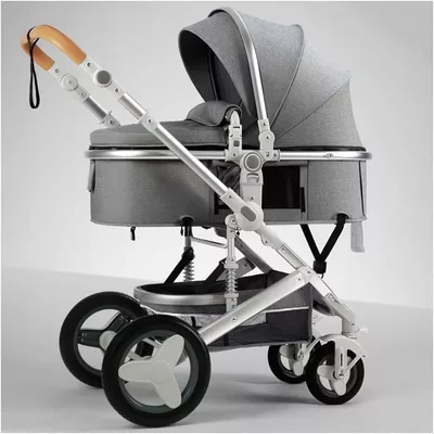 Xe đẩy nôi trẻ em gấp gọn 2 chiều 3 tư thế, xe đẩy xoay chiều 3 in1 cao cấp nhãn hiệu New Beginning