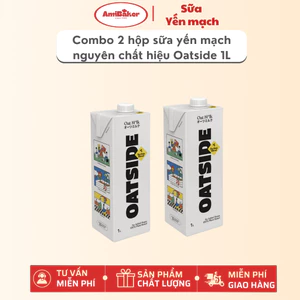 Sữa Yến Mạch OATSIDE Barista Blend Oat Milk ( 2 x 1L)