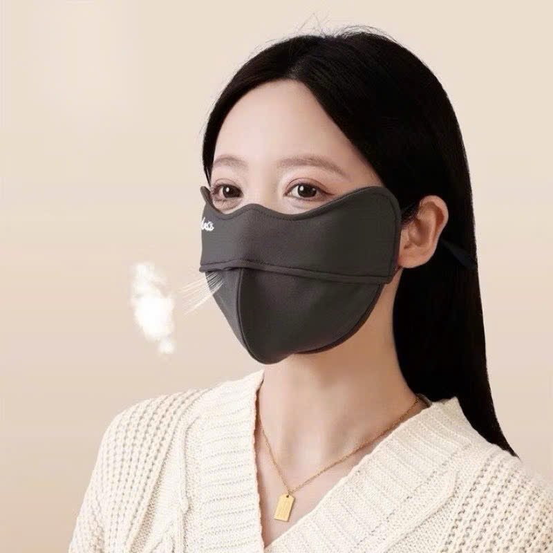Khẩu trang vải chống nắng 5D ,dày 3 lớp có dây điều chỉnh