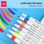 Bút Sơn Acrylic Marker Tăng 80% Mực Deli Vẽ Viết Màu DIY Trên Nhiều Chất Liệu Màu Tươi Sáng