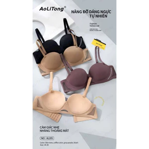 Áo lót cúp ngang Aolitong đệm 3cm nâng ngực 205