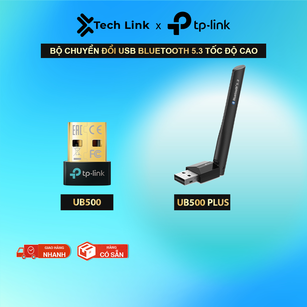 [Bắt Sóng Tốt] Bộ Chuyển Đổi Bluetooth TP-Link UB500 / UB500 Plus USB Bluetooth 5.4