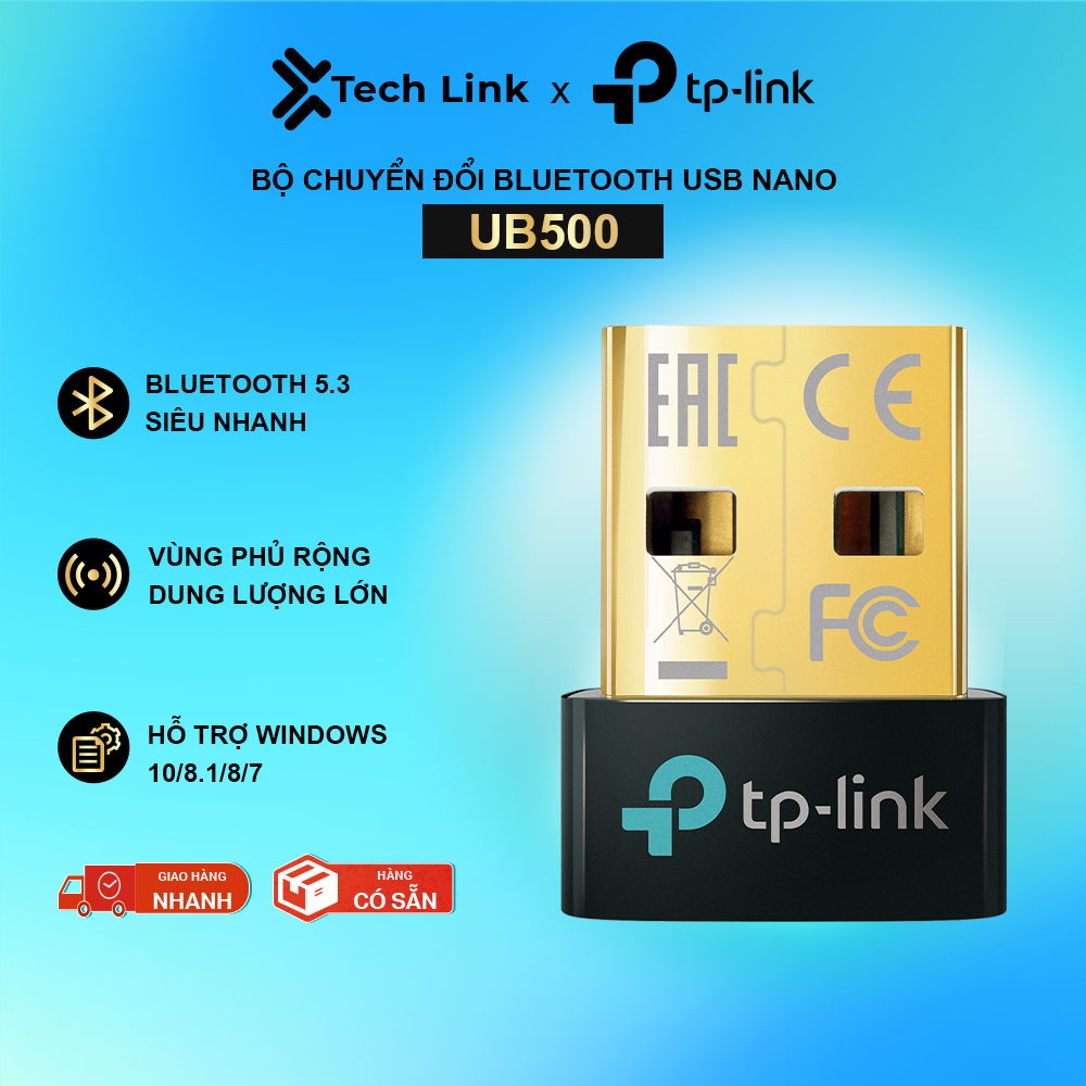 [Hỏa tốc] Bộ Chuyển Đổi Bluetooth TP-Link UB500 USB Nano Bluetooth 5.0 ...